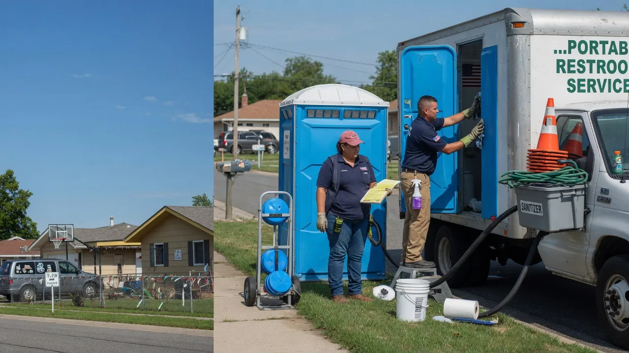 Portable Toilet Rental in Libertyville, IA near me